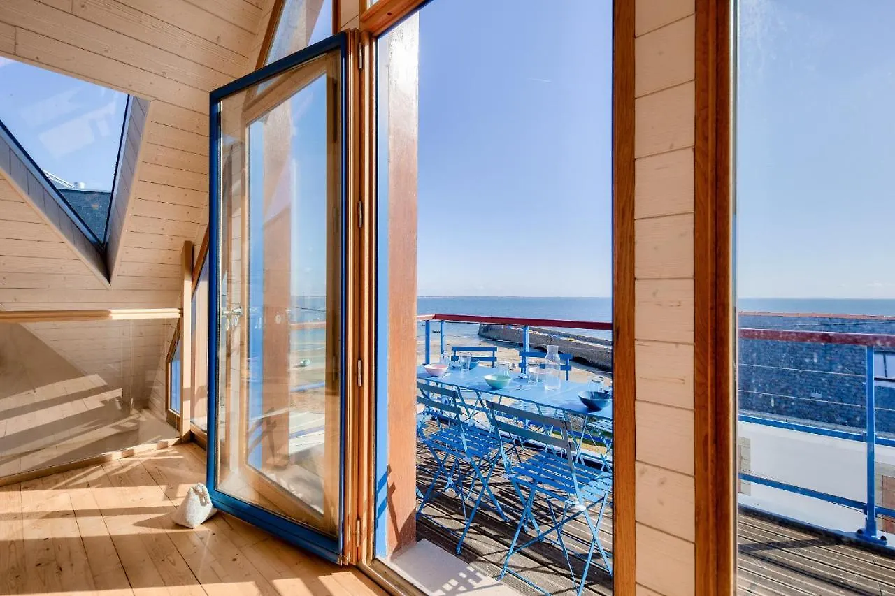 Vue Mer - Maison Pour 7 Avec Balcon Saint-Pierre-Quiberon Feriehus